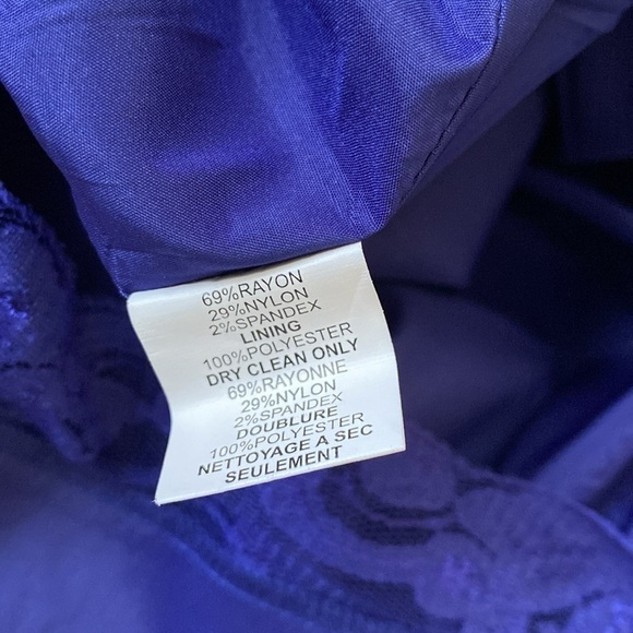 Trina Turk for Revolve Romanova royal blue/purple dress - Picture 13 of 13